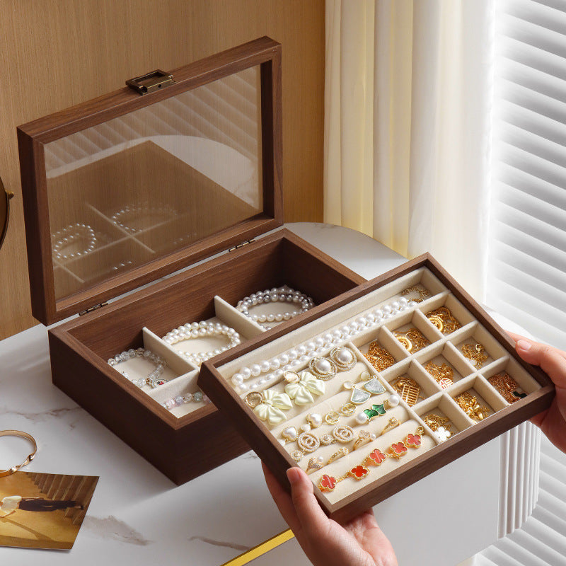 Boite a bijoux bois luxe