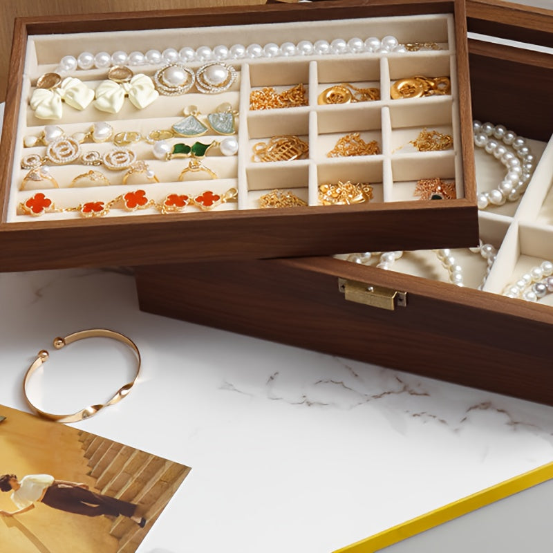 Boite a bijoux bois luxe