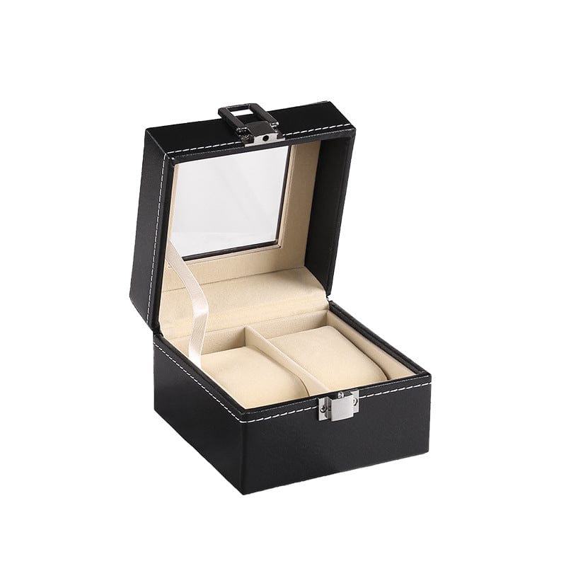 Boîte à montre en cuir