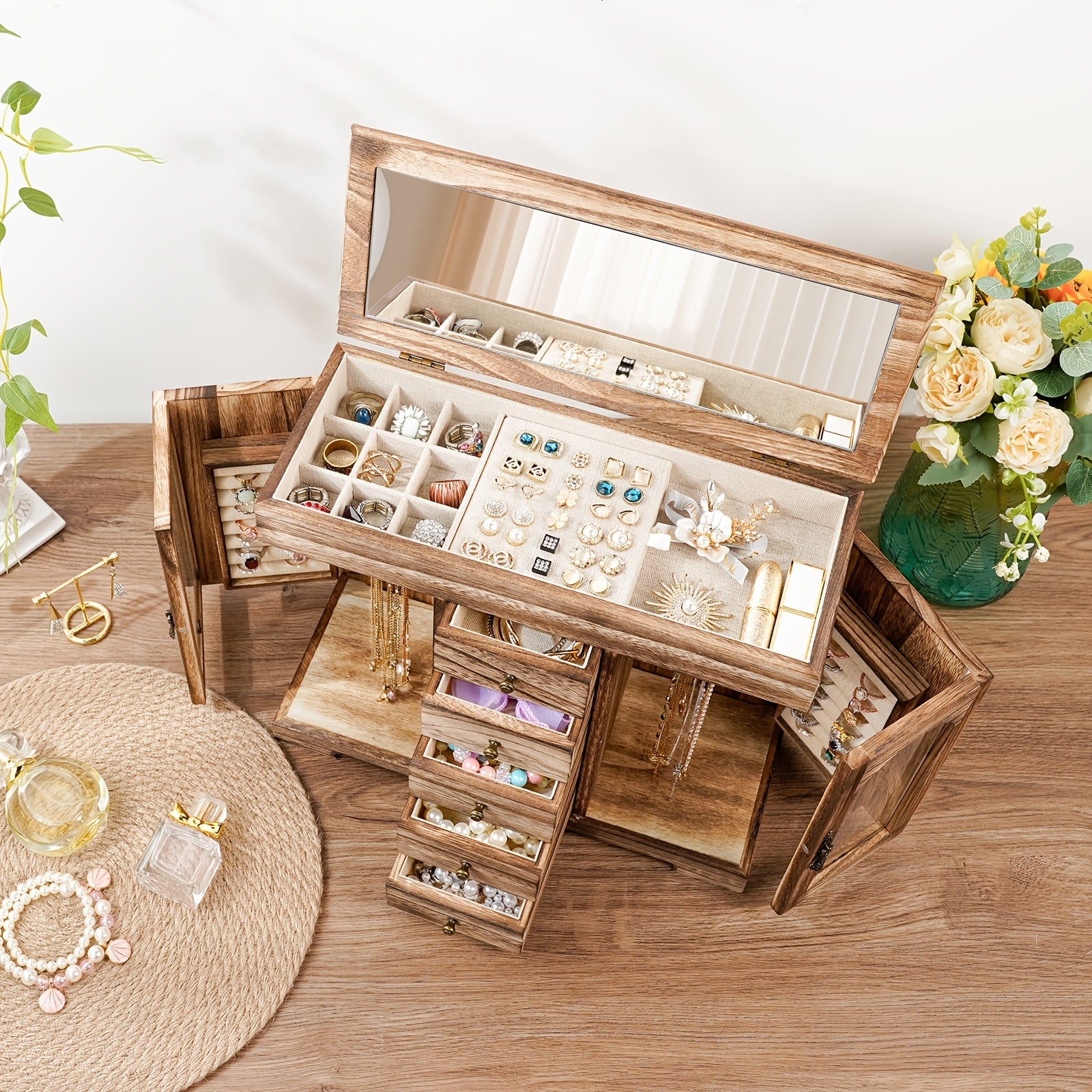 boite a bijoux en bois original