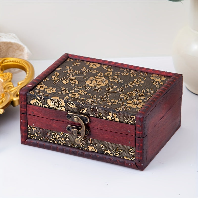 boite a bijoux en bois sculpté