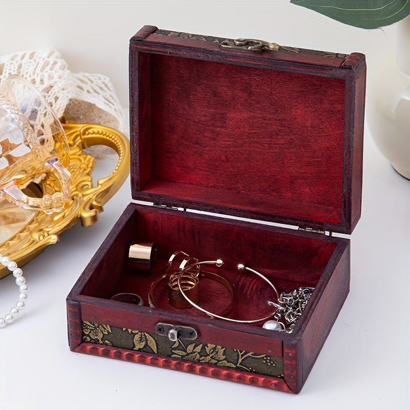 boite a bijoux en bois sculpté