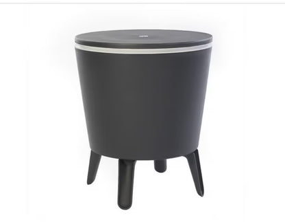 Table de cocktail isotherme vert amande "Cool Bar" - 30L - Keter
