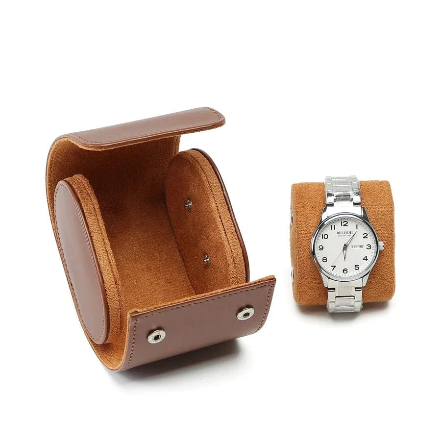 etui montre cuir